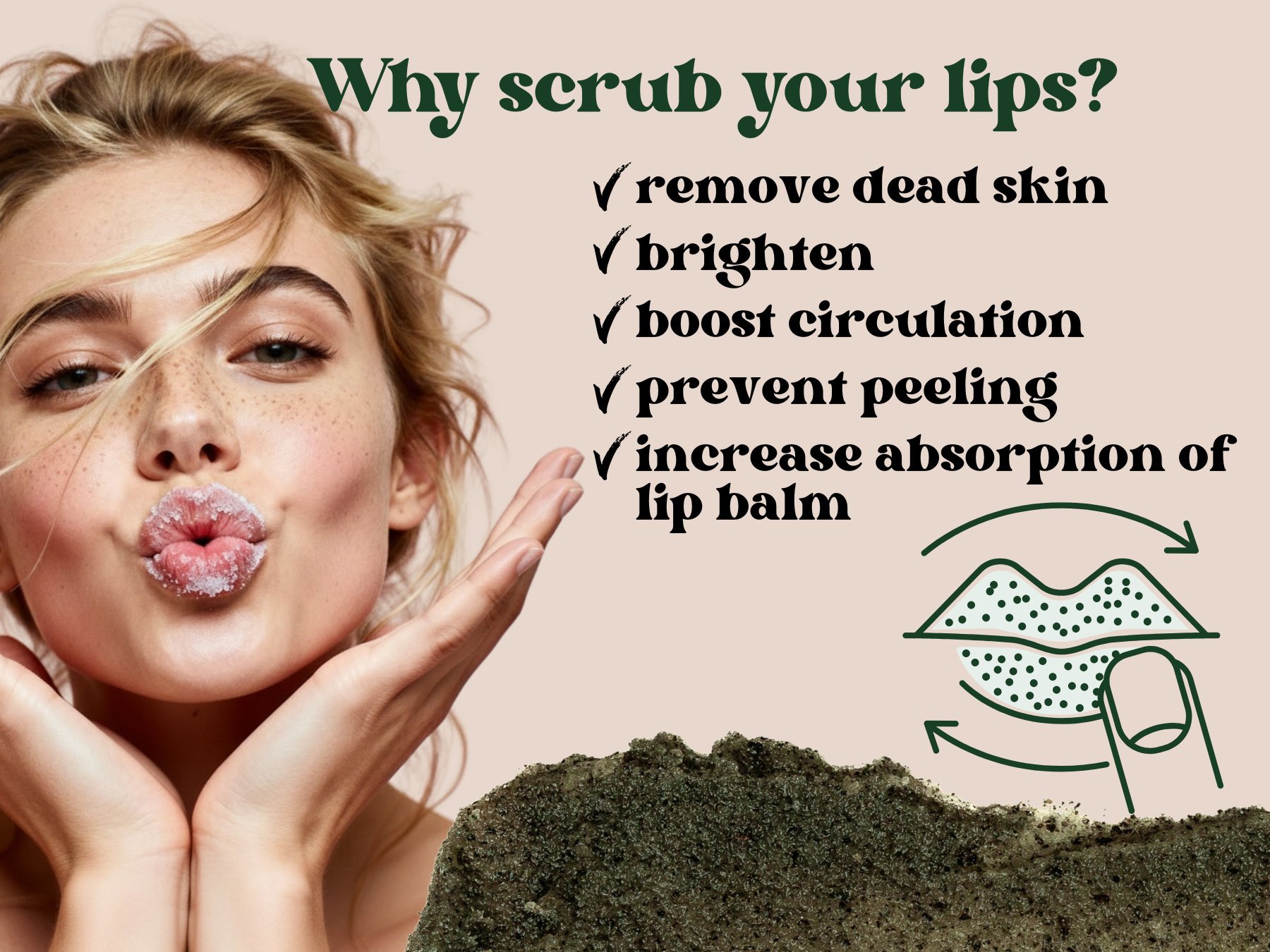 Forest Mint Lip Scrub