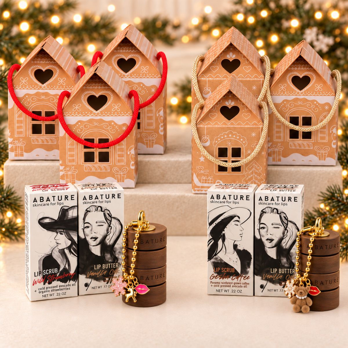 Gingerbread Lip Care Gift Set
