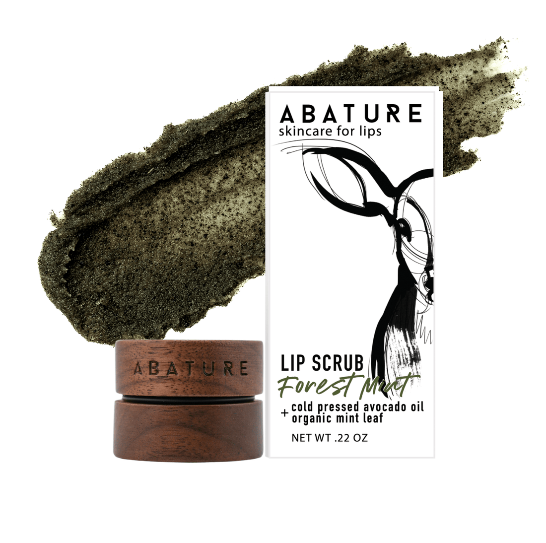 Forest Mint Lip Scrub - Abature