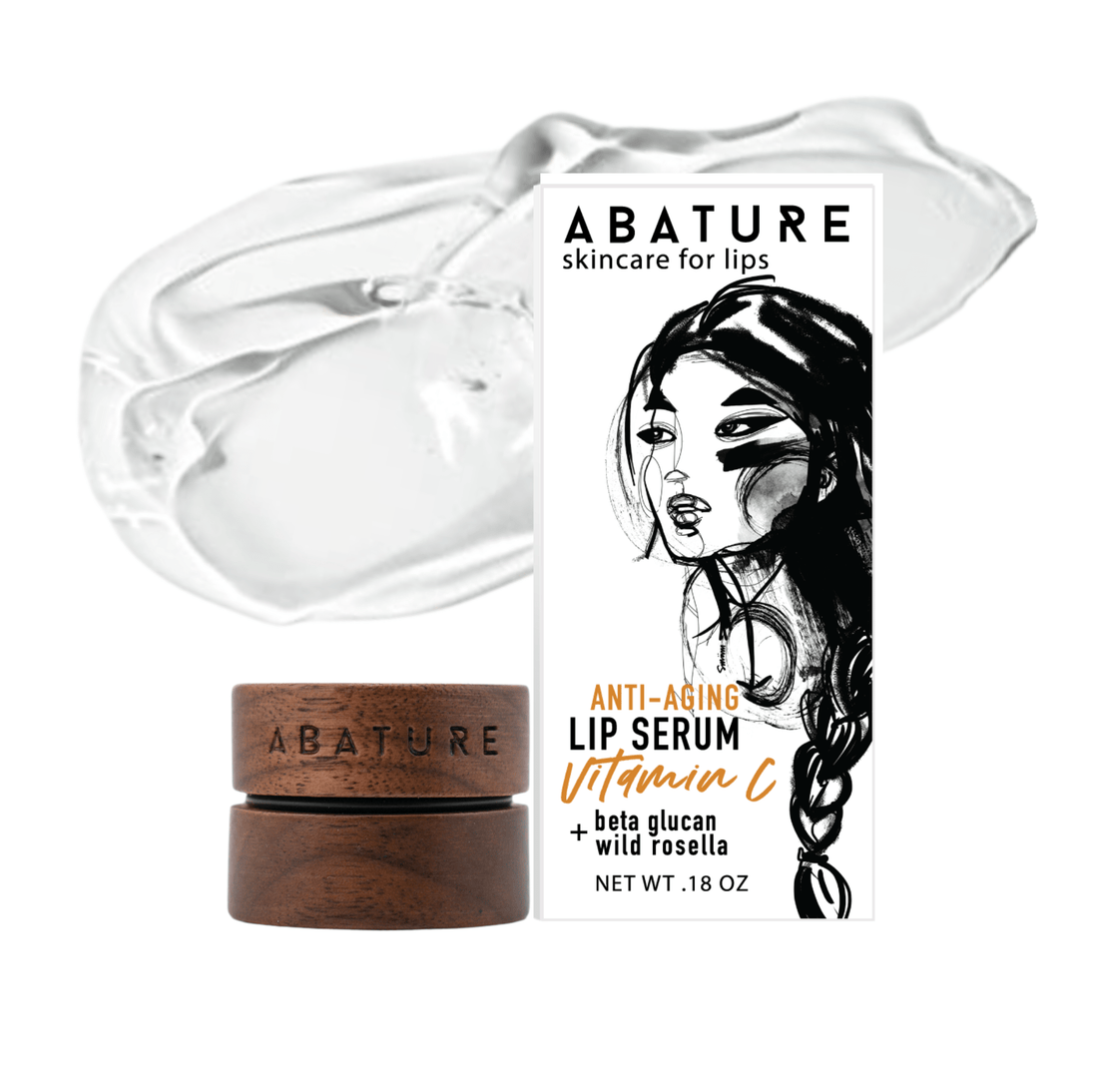 Vitamin C Anti - Aging Lip Serum - Abature