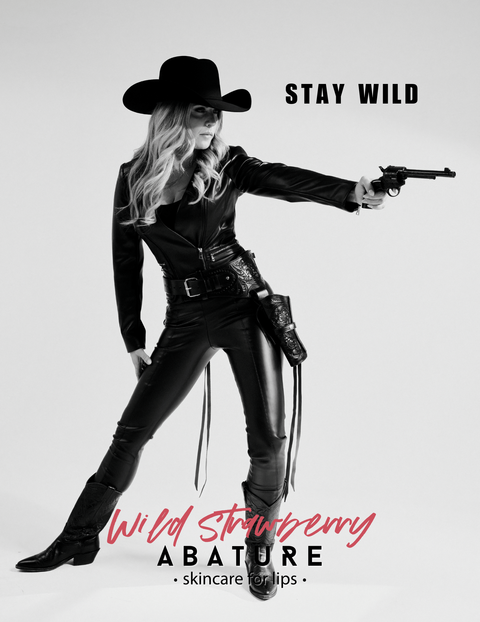 Wild Strawberry Lip Scrub - Abature