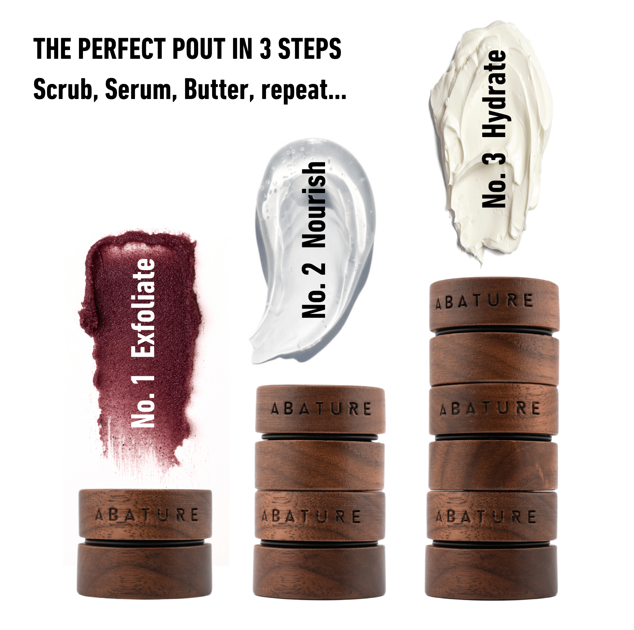 Wild Strawberry Lip Scrub - Abature