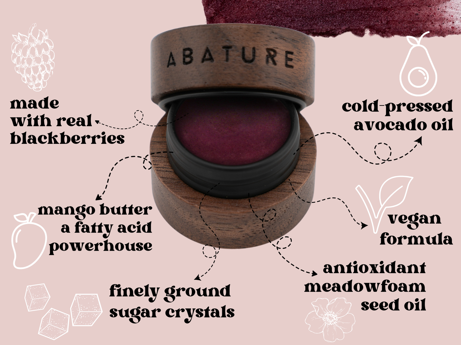 Blackberry Lip Scrub