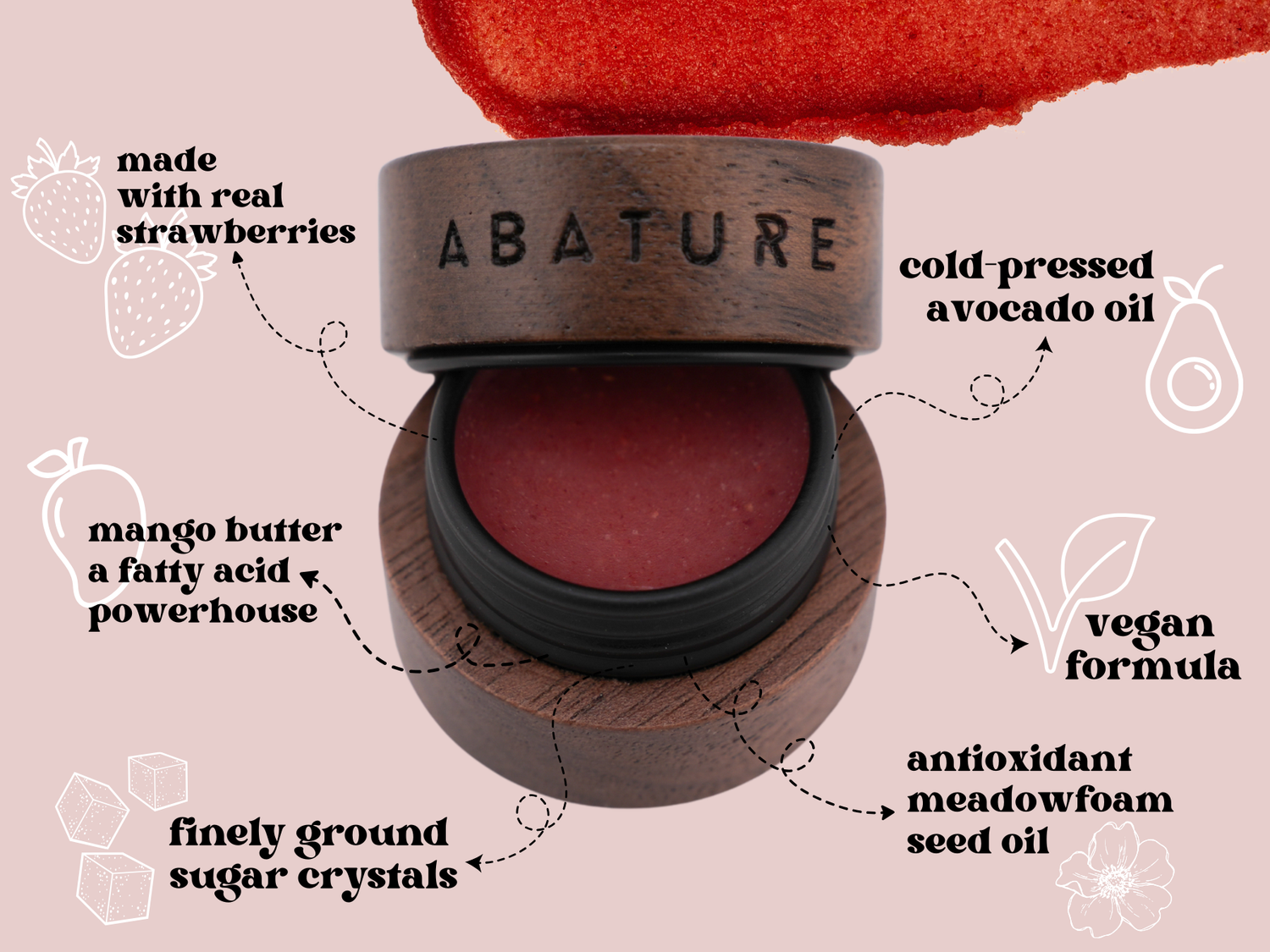 Wild Strawberry Lip Scrub