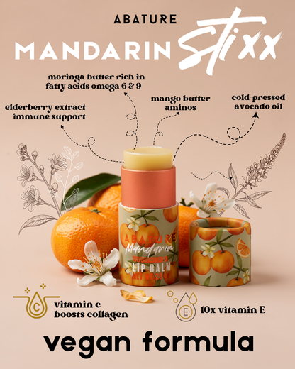 New! Mandarin STIXX Lip Balm