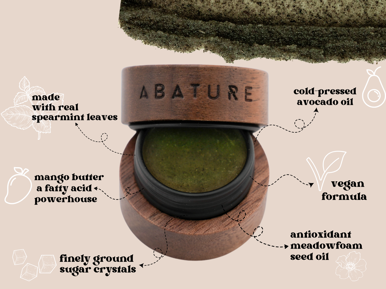 Forest Mint Lip Scrub