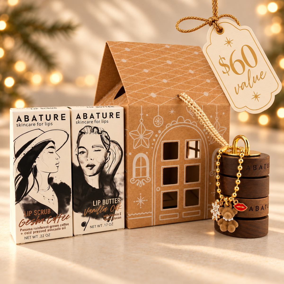 Gingerbread Lip Care Gift Set