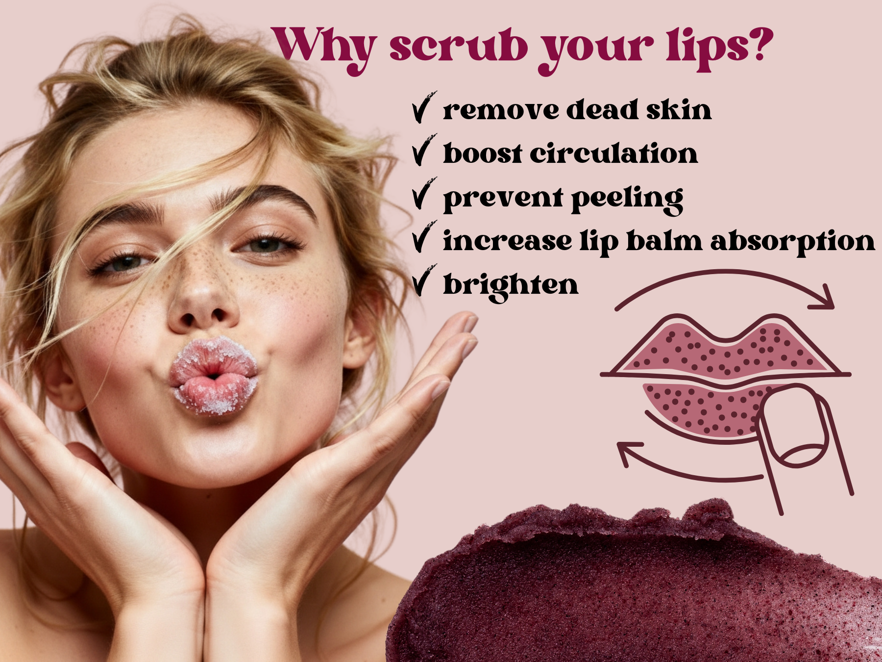 Blackberry Lip Scrub