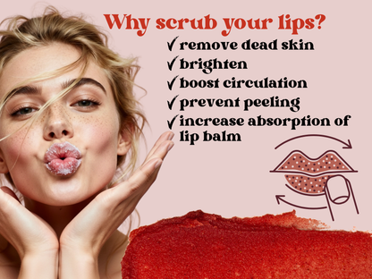 Wild Strawberry Lip Scrub