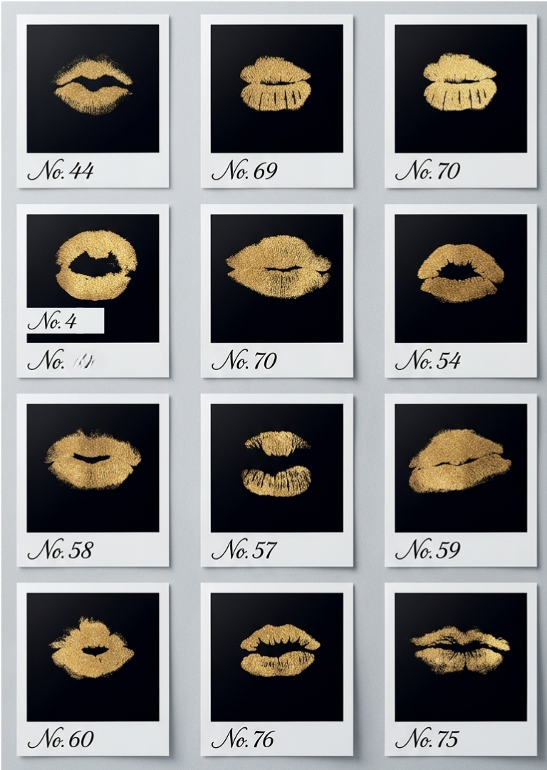 💋 DIY Lip Print Reading Party Kit