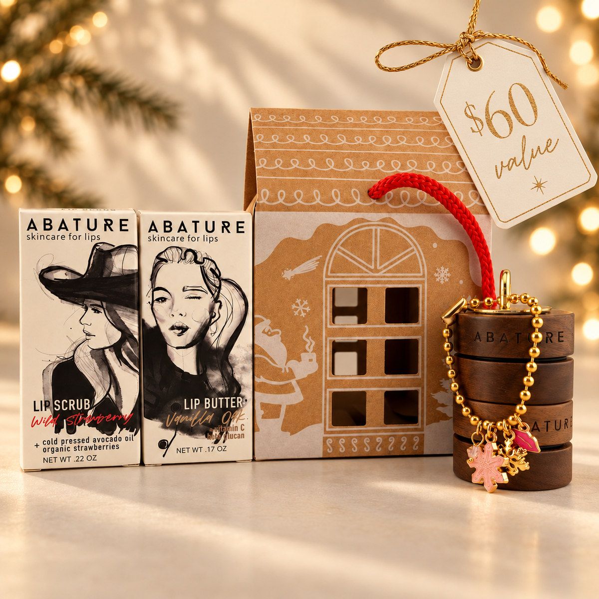 Gingerbread Lip Care Gift Set