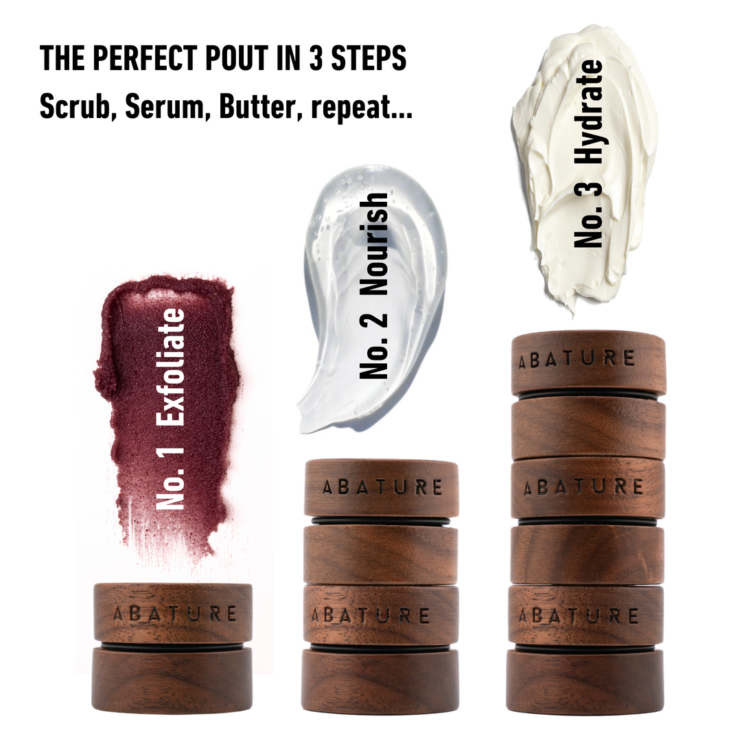 The perfect pout in 3 steps