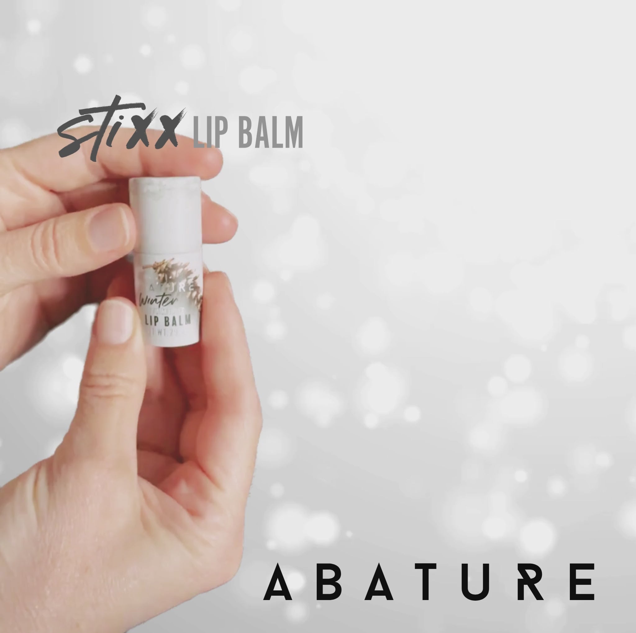 New! STIXX Winter Lip Balm